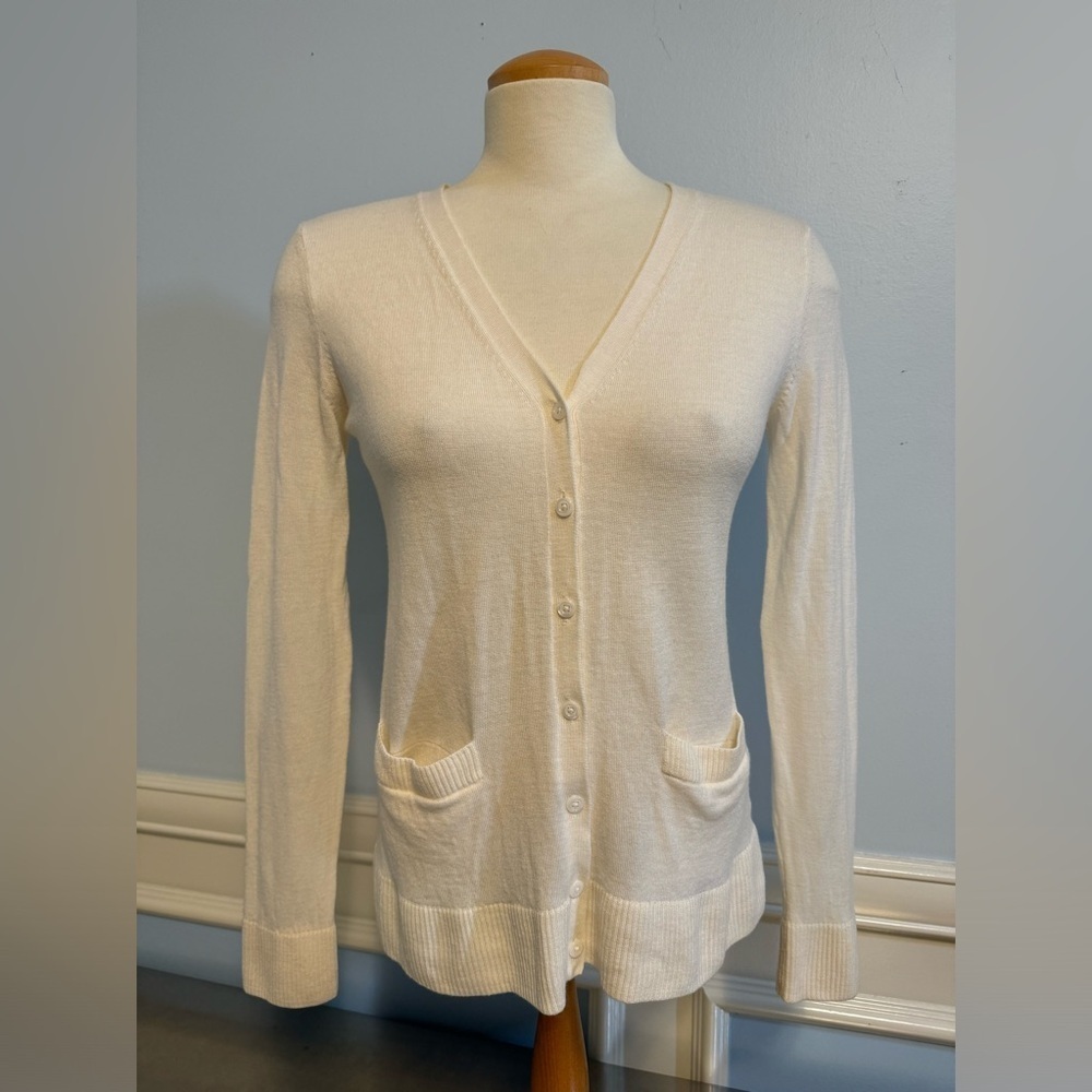 Lord & Taylor - extra fine merino wool cardigan